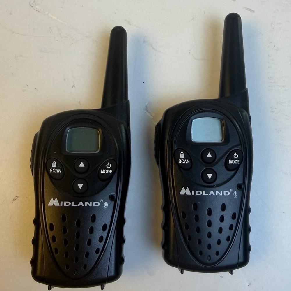 Midland LXT80 2-Way Radio Walkie Talkies Black LXT Series Handheld Replacements